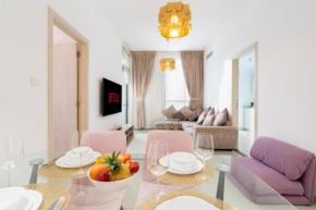 Modern 1-bedroom apartment in family-friendly residence with Swimming Pool, Gym & Free Parking.